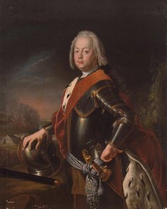 Ritratto di Christian August, Principe di Anhalt-Zerbst, 1725